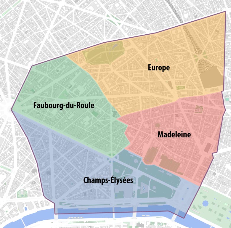 6th 7th 8th 9th 10th Arrondissement Paris Buyer